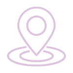 You Are Here Icon - Lilac
